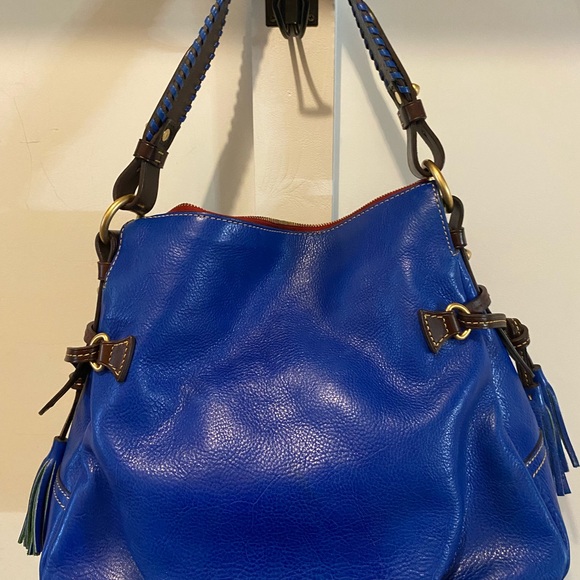 *SOLD*Dooney and Bourke Toledo Hobo in Royal Blue Should Bag - Picture 3 of 10